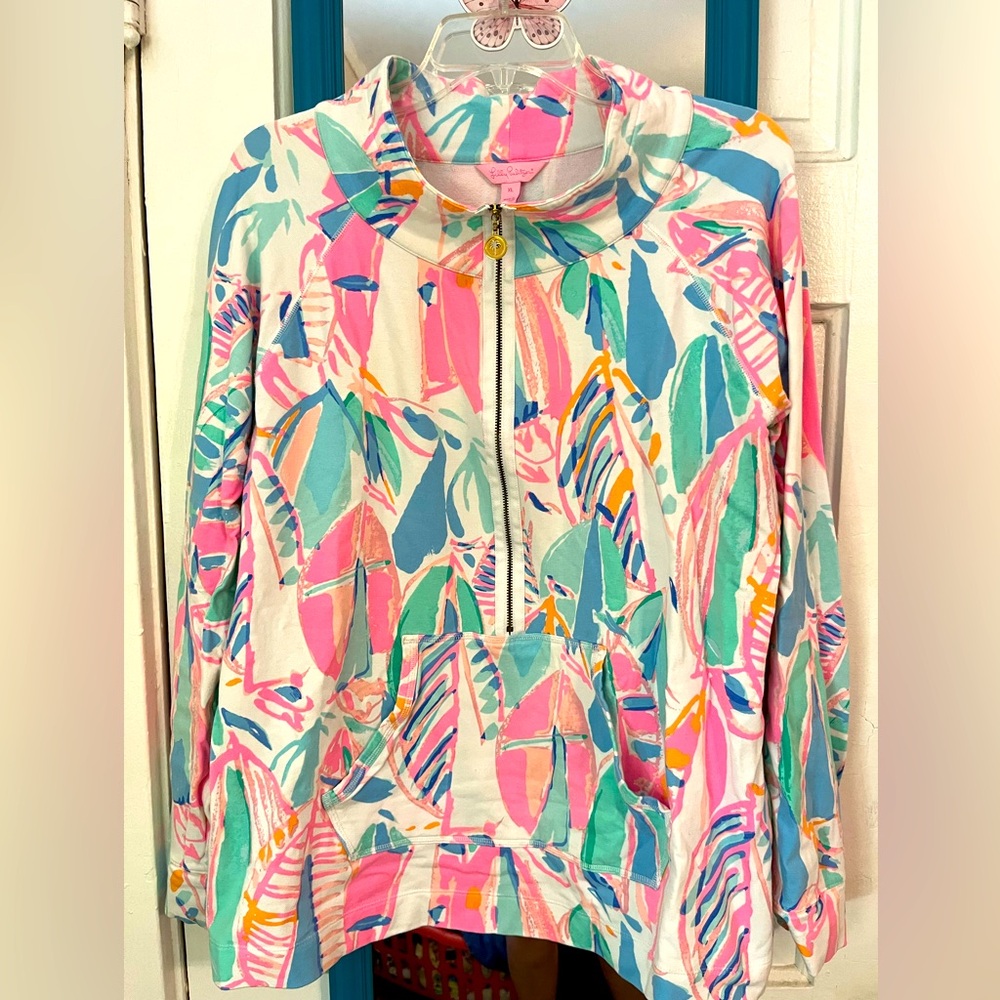 Lilly Pulitzer Skipper Popover in “Out to Sea”